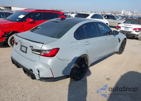 2022 BMW M3 Competition z USA, uszkodzony, nr VIN WBS33AY07NFM37814